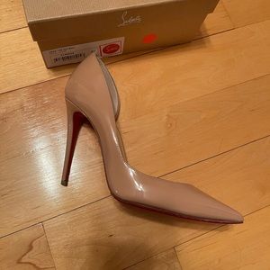 Christian louboutin iriza nude 37